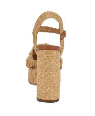 Women's Vadyn Woven Platform Block Heel Sandals