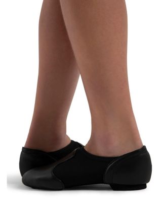 Girls Jazz Glove Wide Width Jazz Shoe
