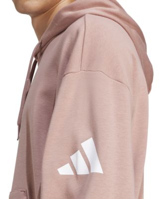 パーカー・フーディ Adidas Essentials Loose-Fit 3 Bar Logo French Terry Hoodie adidas Men's Essentials Three Bar Loose-Fit French Terry
