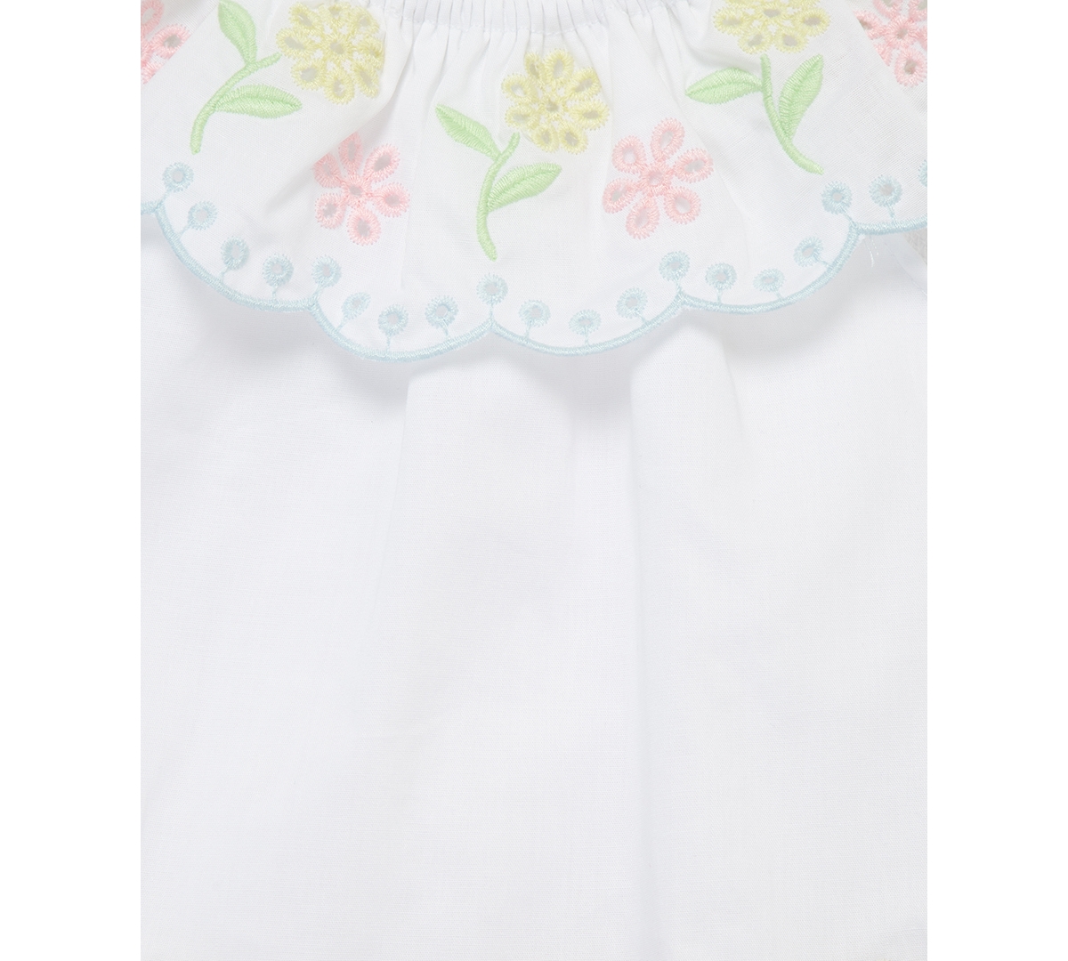 Shop Little Me Baby Girls 3-pc. Cotton Eyelet Tunic, Shorts & Headband Set In White,pink