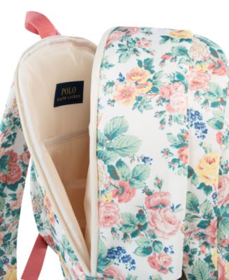 Big Kids Polo Print Backpack