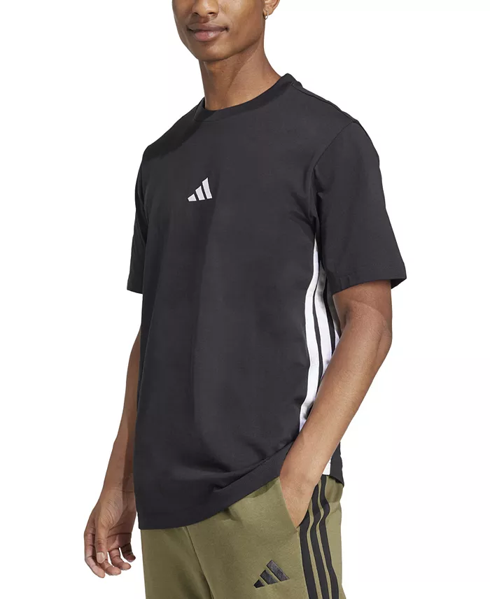 Men's Essential 3-Stripes Single Jersey T-Shirt