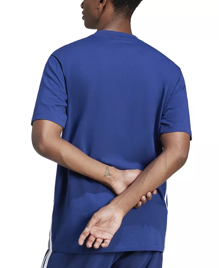 Men's Essential 3-Stripes Single Jersey T-Shirt - thumbnail 7
