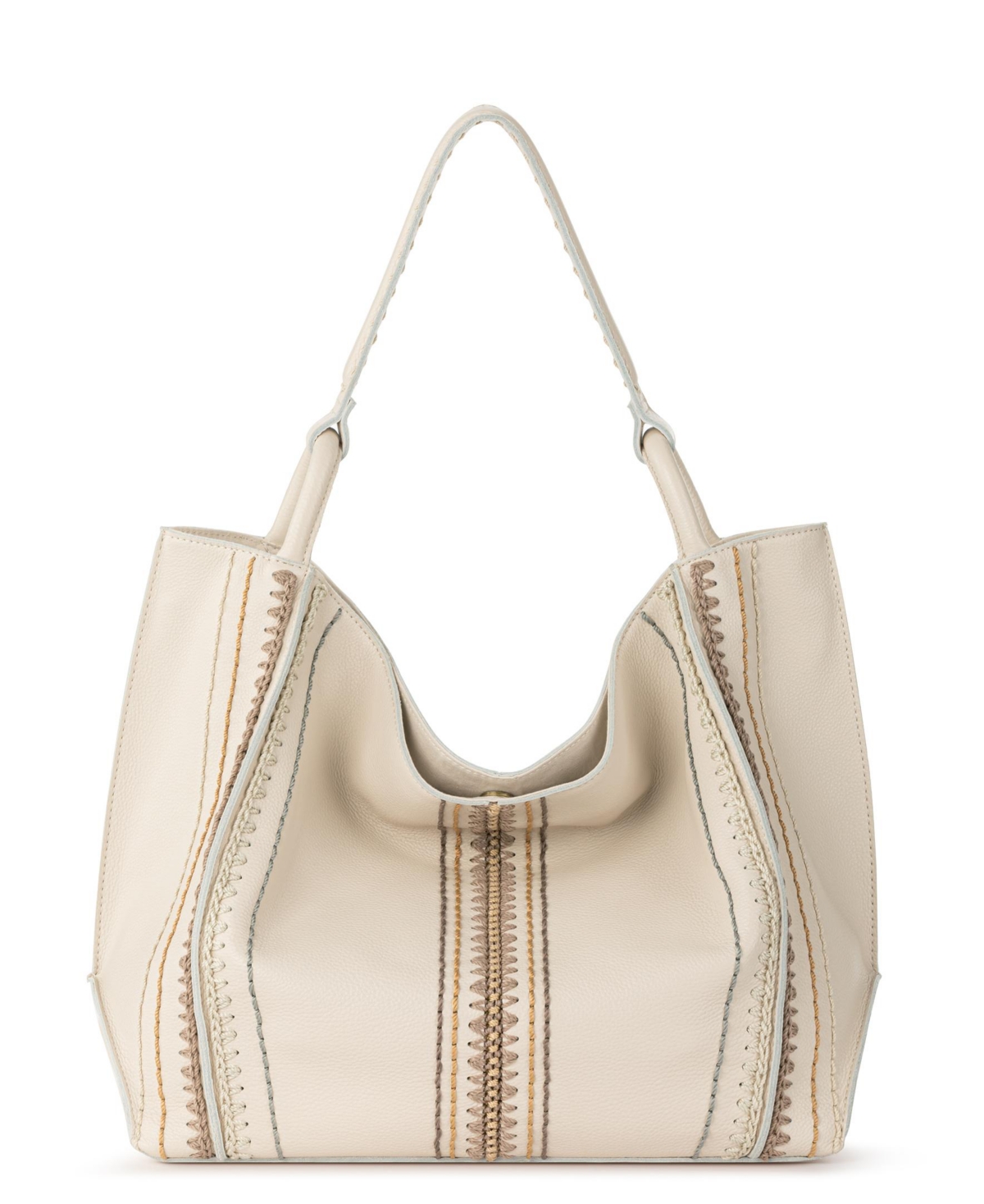 Women's Los Feliz Leather Tote Bag - Stone Neutral Seminyak