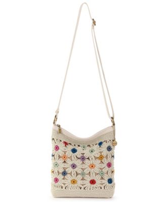 Women's Lucia Crochet Small Crossbody Bag