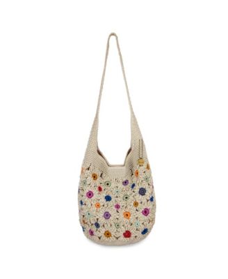 Women's 120 Crochet Small Hobo Bag