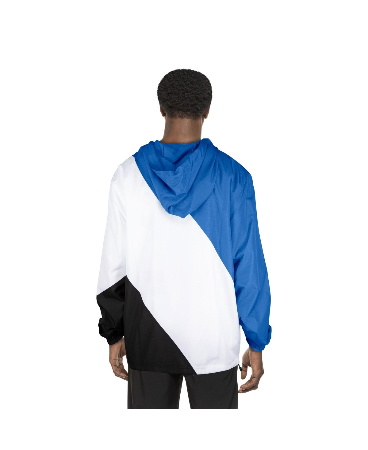 New Era Men's Blue Sacramento Kings 2024/25 City Edition Full-zip Windbreaker Jacket In Blue
