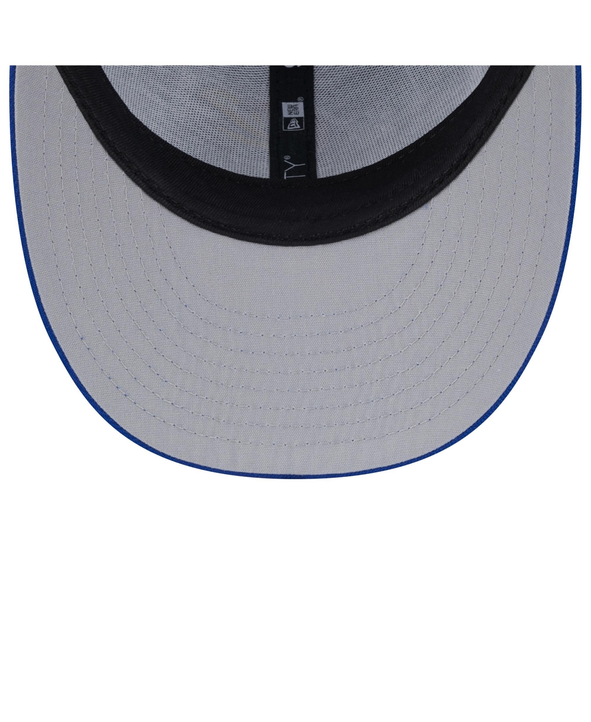NEW ERA MEN'S ROYAL KANSAS JAYHAWKS TRUCKER 9FIFTY SNAPBACK HAT 