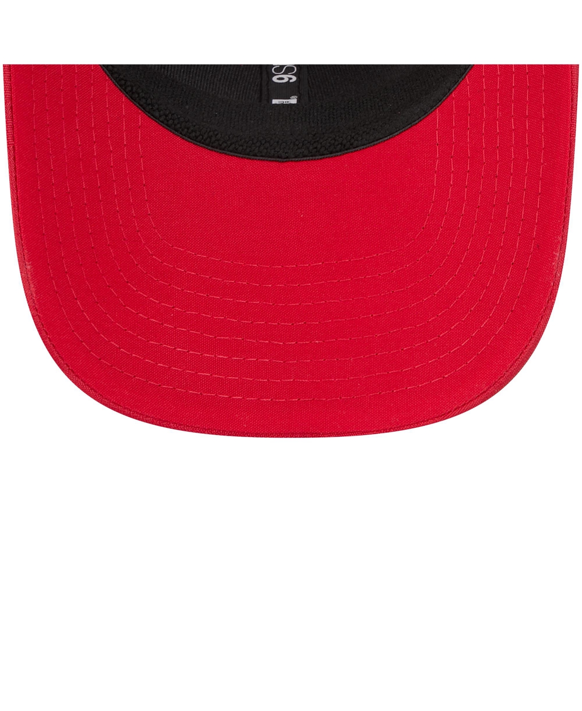 New Era Men's Scarlet San Francisco 49ers Adventure Camo Trucker 9seventy Stretch-snap Adjustable Hat In Scarlet