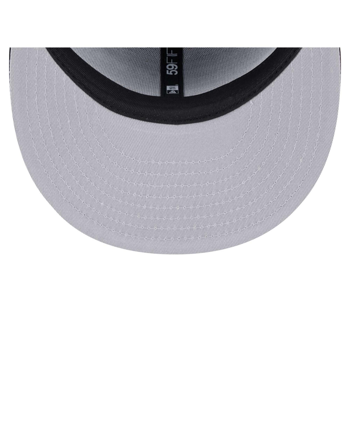Shop New Era Men's Black Las Vegas Raiders Ransom 59fifty Fitted Hat