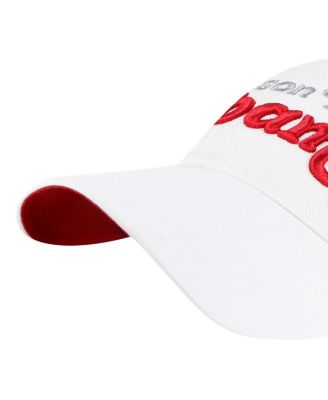 Women's White Alabama Crimson Tide Pensacola Clean Up Adjustable Hat