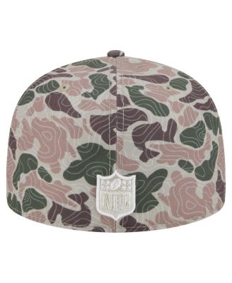 Men's Camo Las Vegas Raiders Geo 59FIFTY Fitted Hat