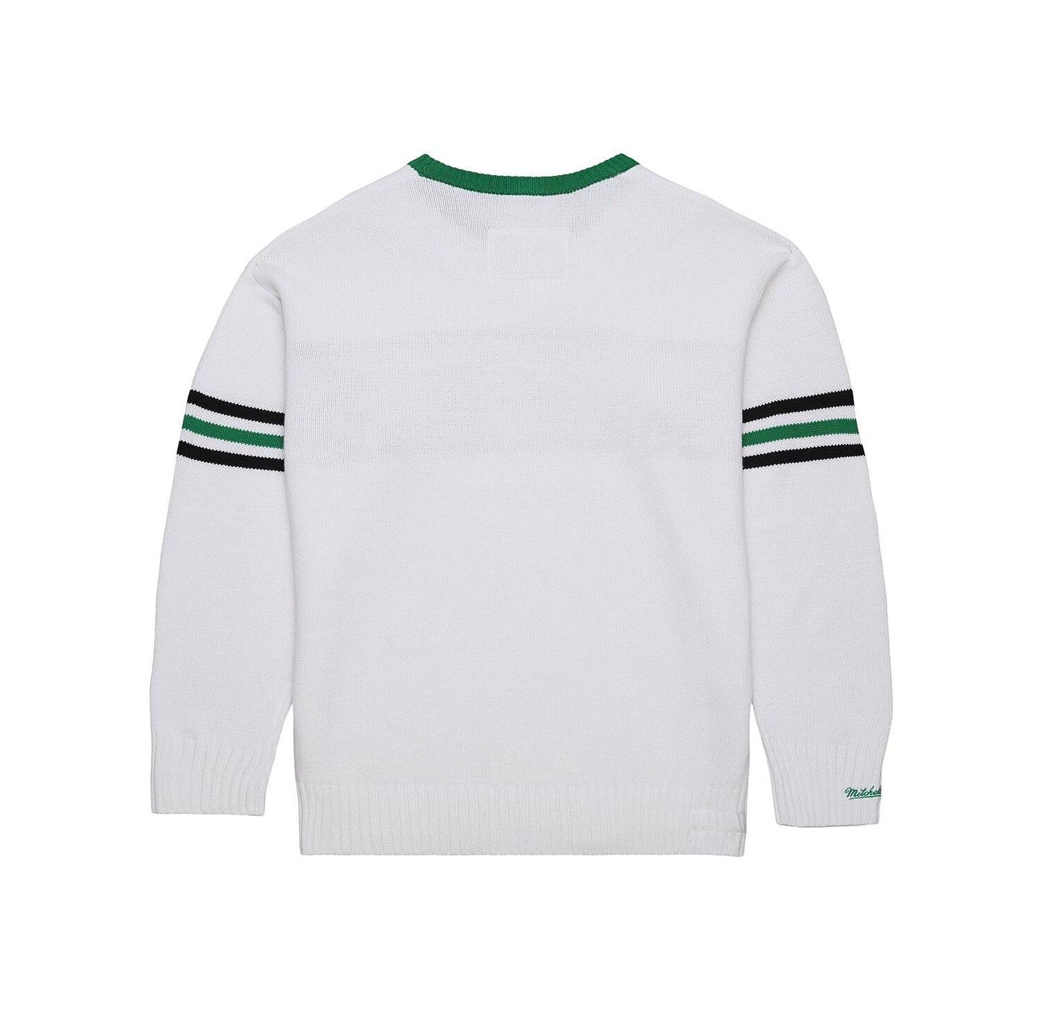 Men's White New York Jets Throwback 1984 Pullover Sweater
