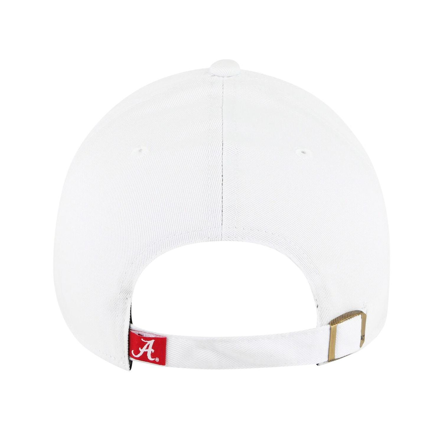 Women's White Alabama Crimson Tide Pensacola Clean Up Adjustable Hat