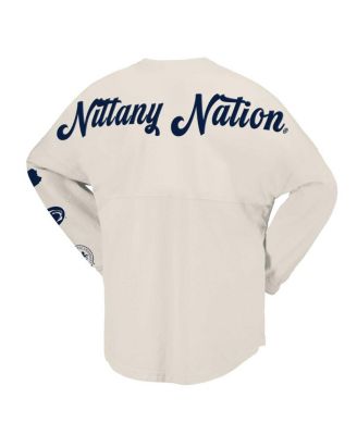 Spirit Jersey Womens Natural Penn State Nittany Lions Local Long Sleeve T-Shirt 14290₽