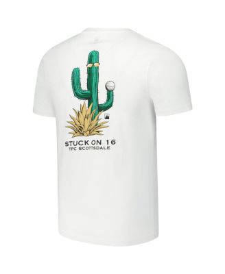 Flomotion Men's and Women's White WM Phoenix Open Stuck on 16 T-Shirt
