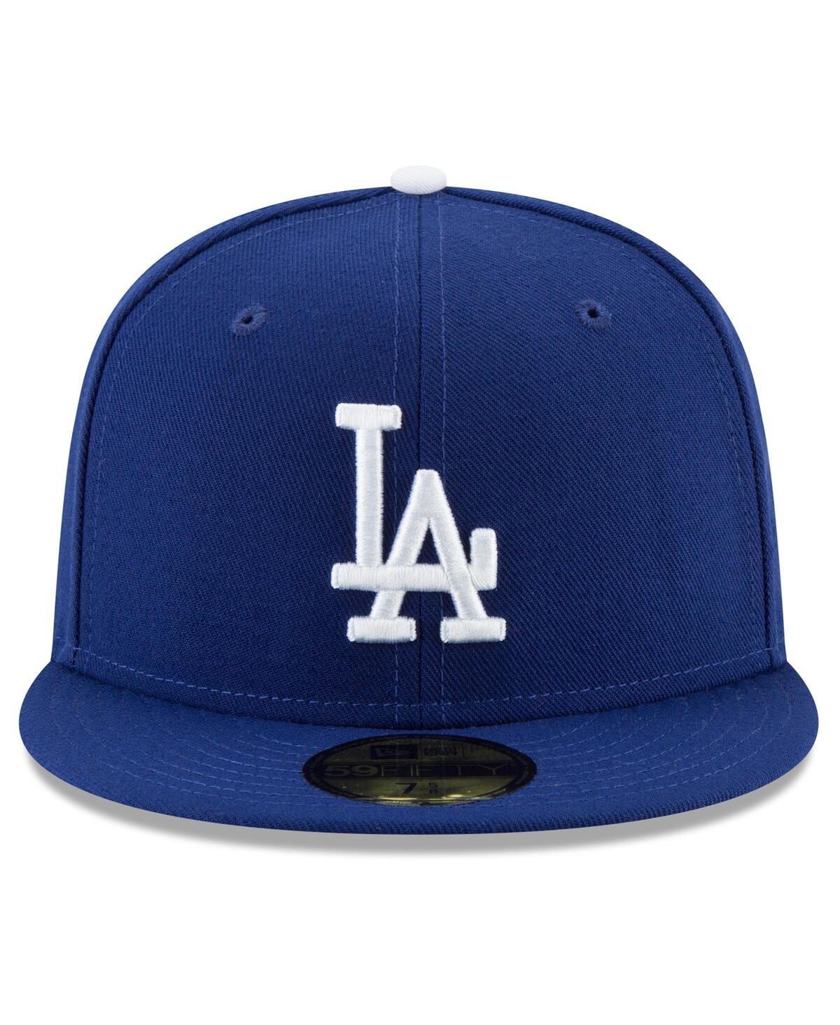 NEW ERA MEN'S ROYAL LOS ANGELES DODGERS 2024 WORLD SERIES CHAMPIONS SIDE PATCH 59FIFTY FITTED HAT 