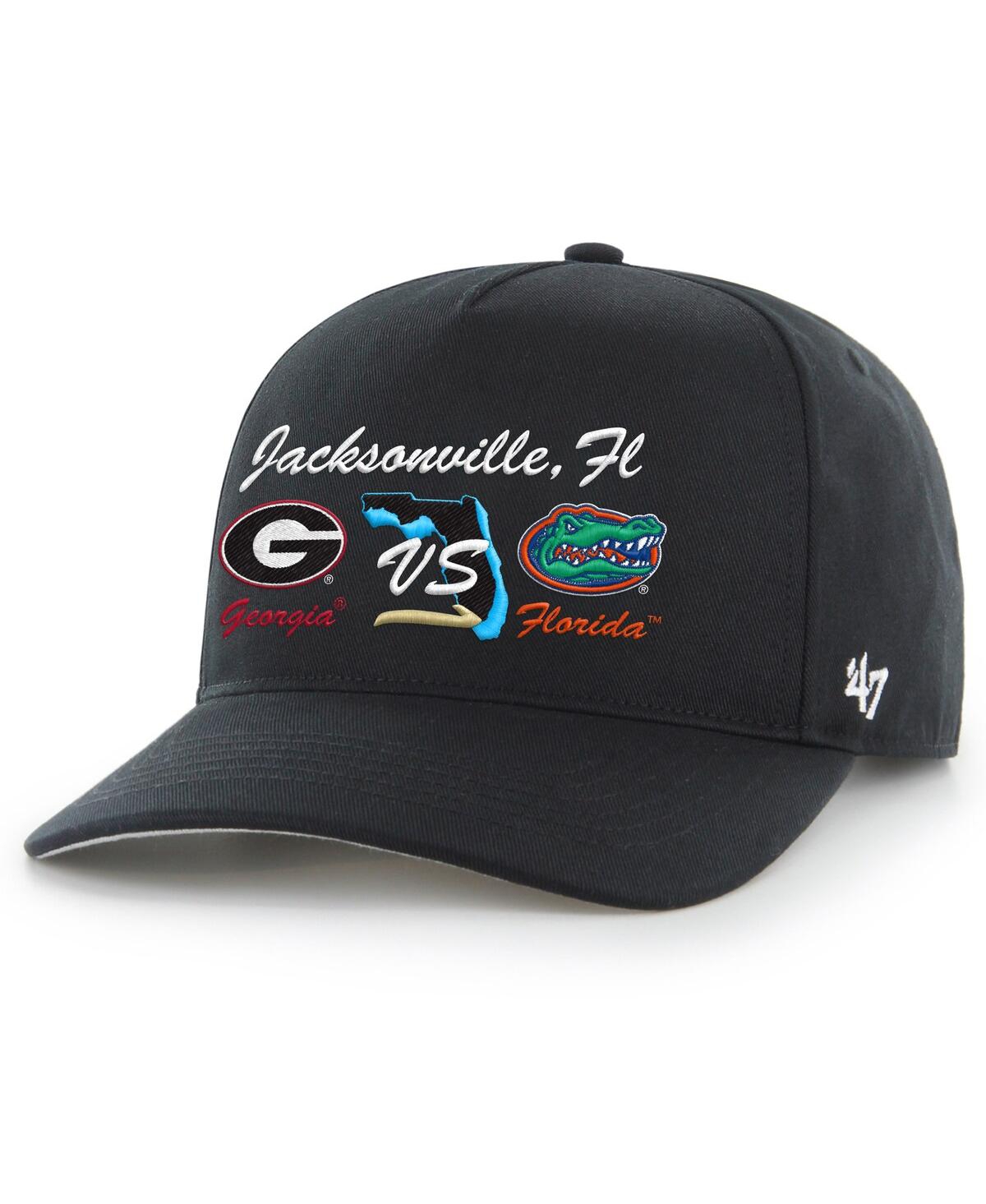 47 Brand Men's Black Florida Gators Vs. Georgia Bulldogs 2024 Rivalry Hitch Adjustable Hat In Black