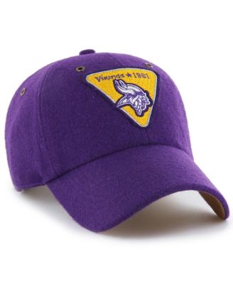 Men's and Women's Purple Minnesota Vikings Field Goal Clean Up Adjustable Hat