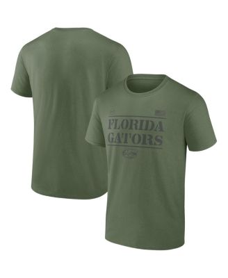 Fanatics - Men's Olive Florida Gators OHT Military Appreciation Stencil T-Shirt