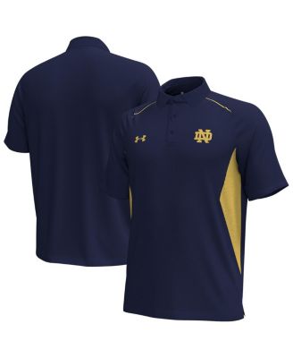 Under Armour - Men's Navy Notre Dame Fighting Irish Title Performance Polo