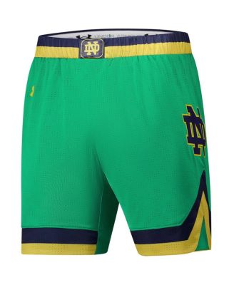 Men's Green Notre Dame Fighting Irish Replica Basketball Shorts