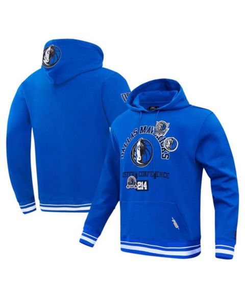 Мужское худи Pro Standard Blue Dallas Mavericks Area Code Pullover