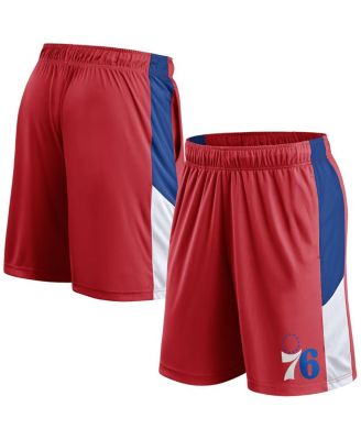 Fanatics - Men's  Red Philadelphia 76ers Practice Performance Shorts