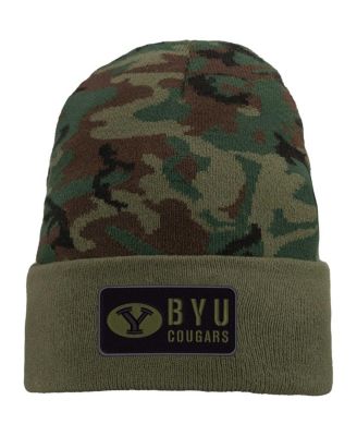 Nike - Men's Camo BYU Cougars Military Pack Cuffed Knit Hat