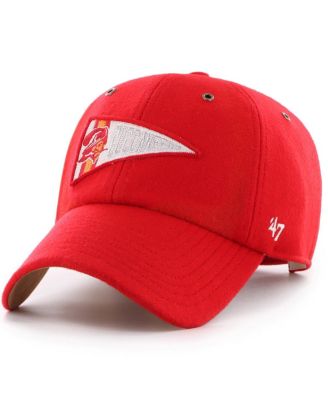 '47 Brand - Men's and Women's Red Tampa Bay Buccaneers Field Goal Clean Up Adjustable Hat