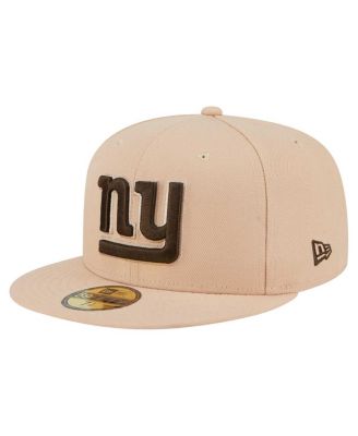 New Era - Men's Tan New York Giants Candied Pecan 59FIFTY Fitted Hat