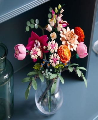 Botanicals Pretty Flower Bouquet 10342 Building Kit, 749 Pieces