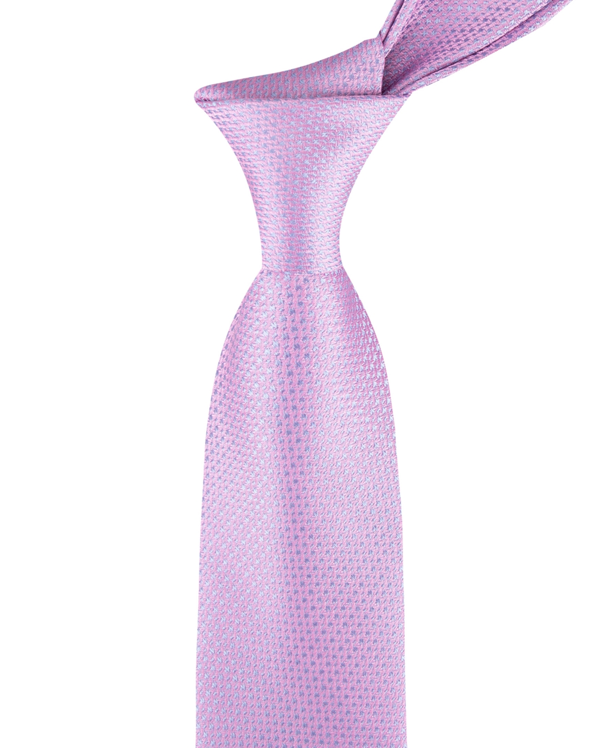 Tommy Hilfiger Men's Bishop Micro-geo Tie In Fuschia
