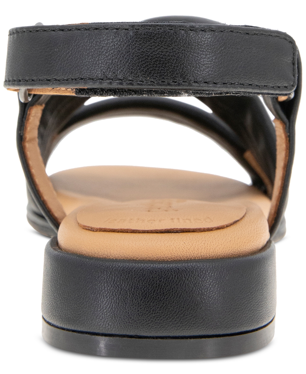 GENTLE SOULS WOMEN'S HEATHER CRISSCROSS FLAT SANDALS 