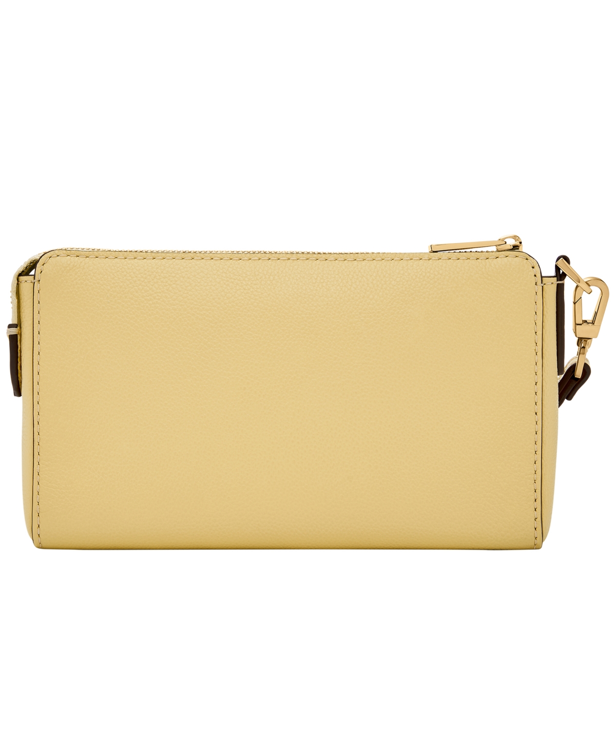 Fossil Wristlet Leather Wallet In Daze
