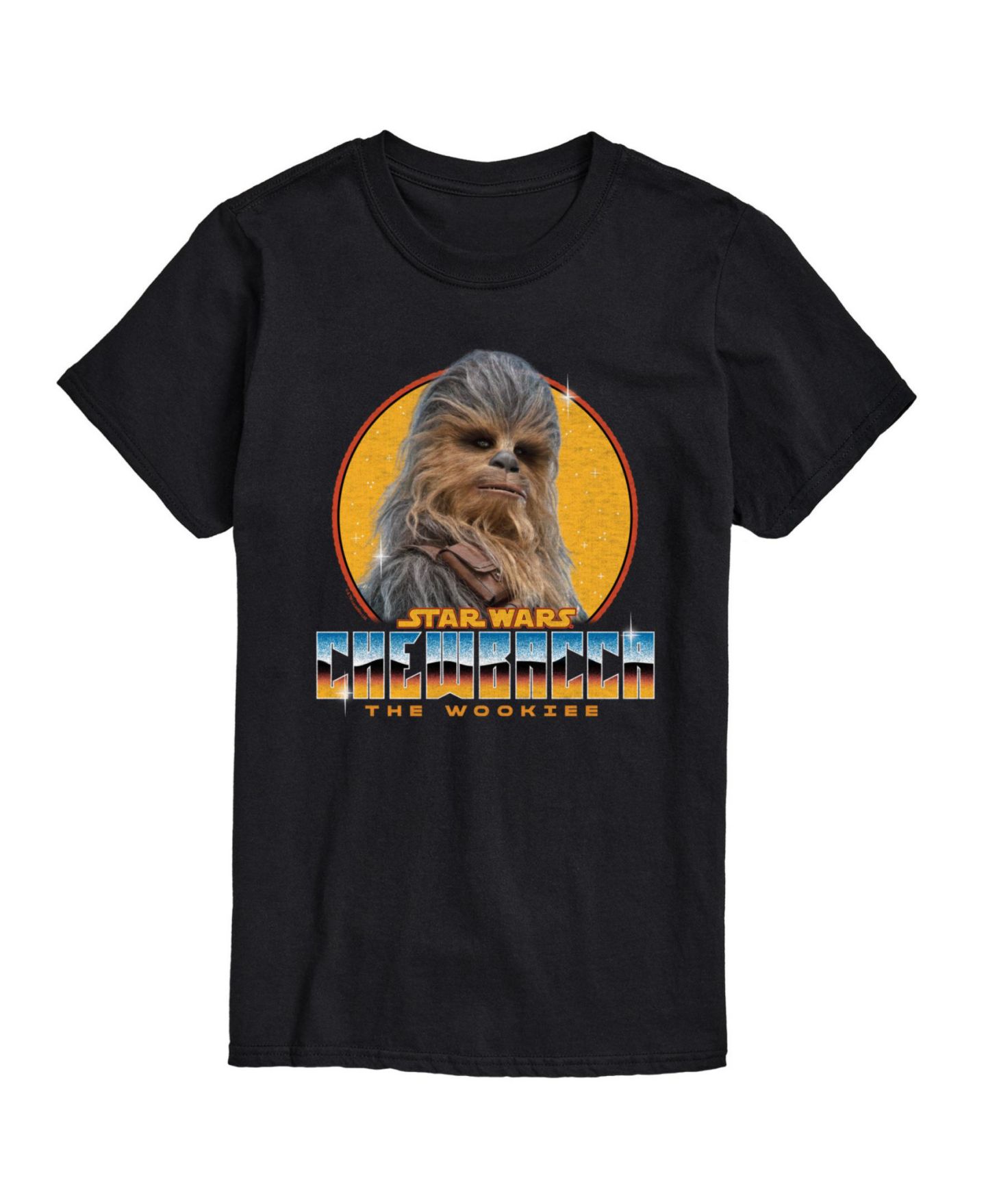 Мужская футболка AIRWAVES Star Wars Chewbacca Short Sleeve, цвет: Чёрный — фото 1