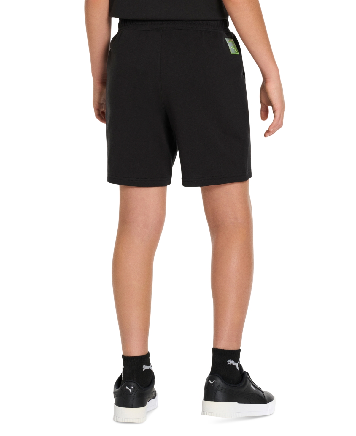 Puma X Tmnt Big Boys Relaxed Shorts In  Black