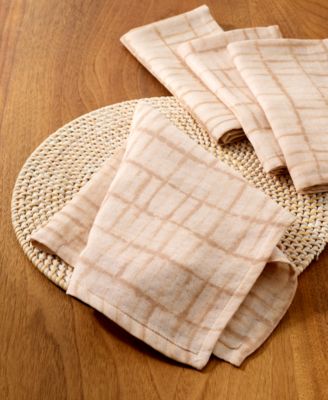 Dye Natural Napkins, Set of 4, Exclusively at Macy's