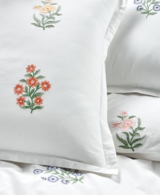 Bouquet Embroidery 3-Pc. Comforter Set, Full/Queen, Exclusively at Macy's