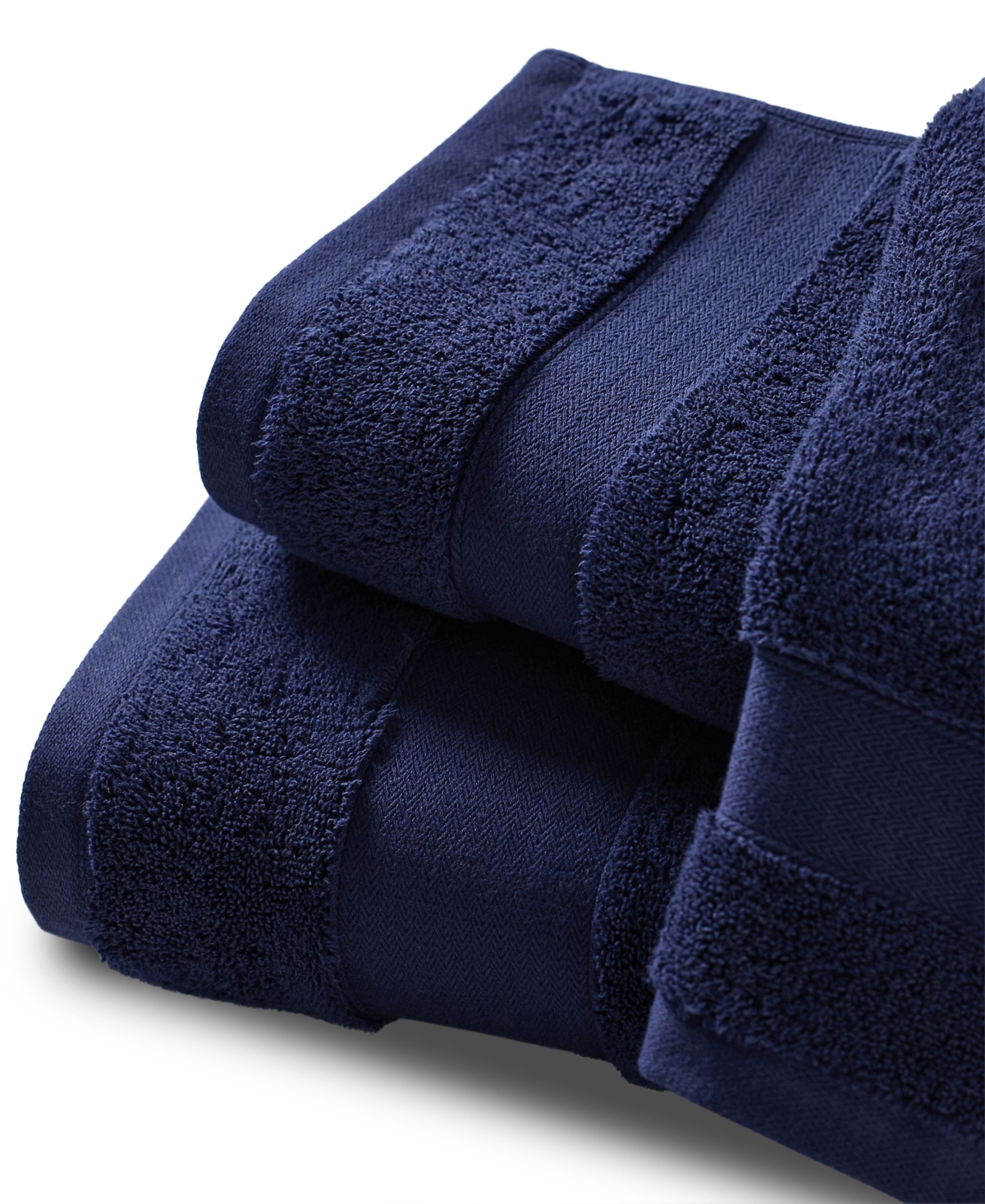 Ralph Lauren Watson Cotton Wash Cloth In Navy