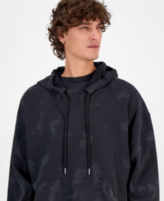 Hugo Boss HUGO by Hugo Boss Мужской пуловер свободного кроя с капюшоном 25690₽