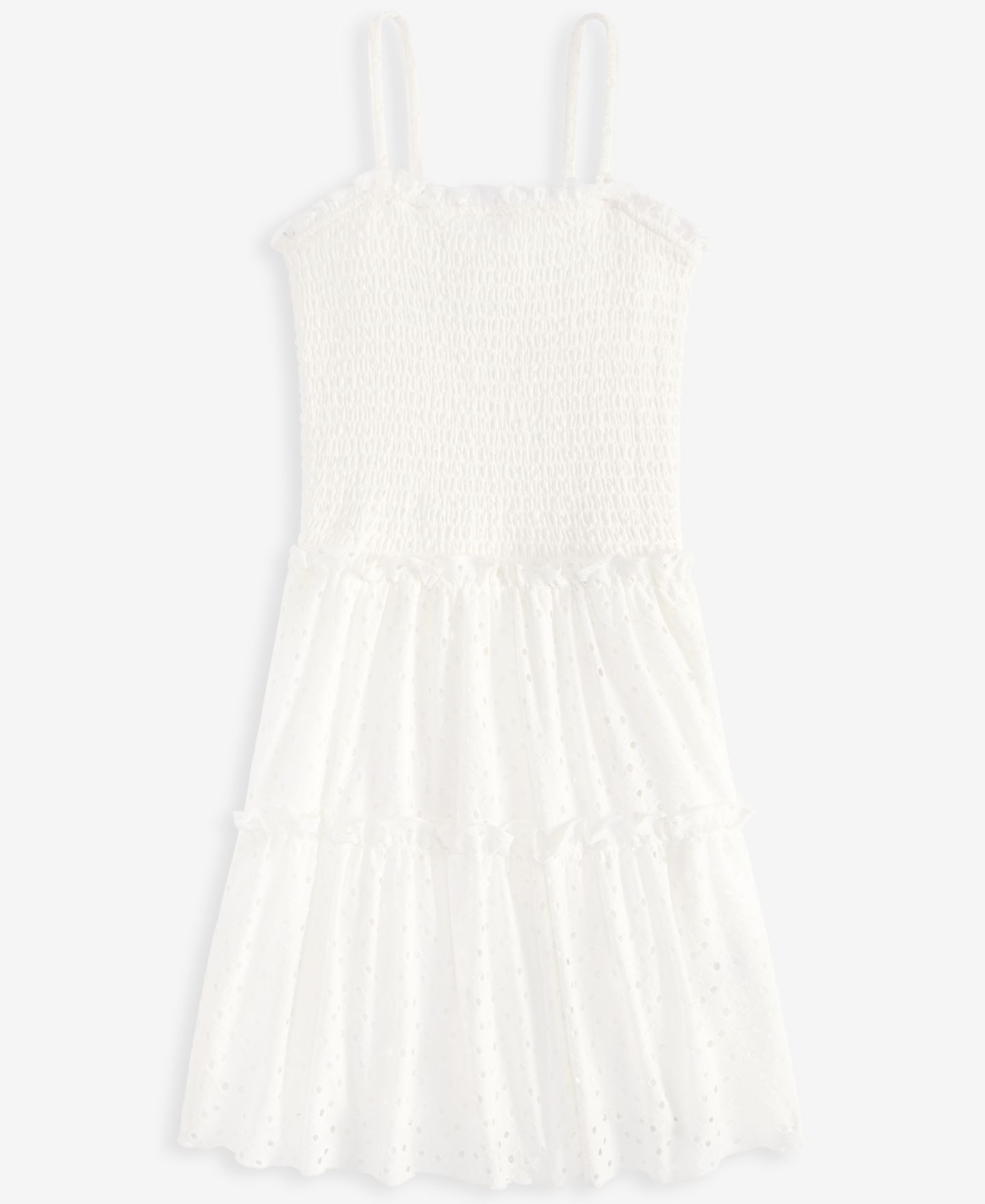 Платье With Jules Eyelet Pull On Smocked Bodice Dress для девочек — фото 1