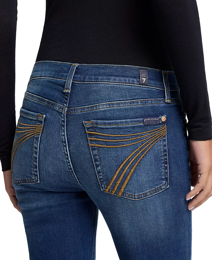 Women's Dojo Tailored Hem Flare Jeans - thumbnail 5