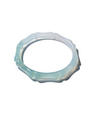 Bambam — Bamboo shaped skinny jade stone bangle