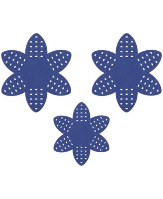 Platinum Amberton 10 Piece Cast Aluminum Pots and Pans PFA Free Ceramic Non stick Cookware Set - Blue