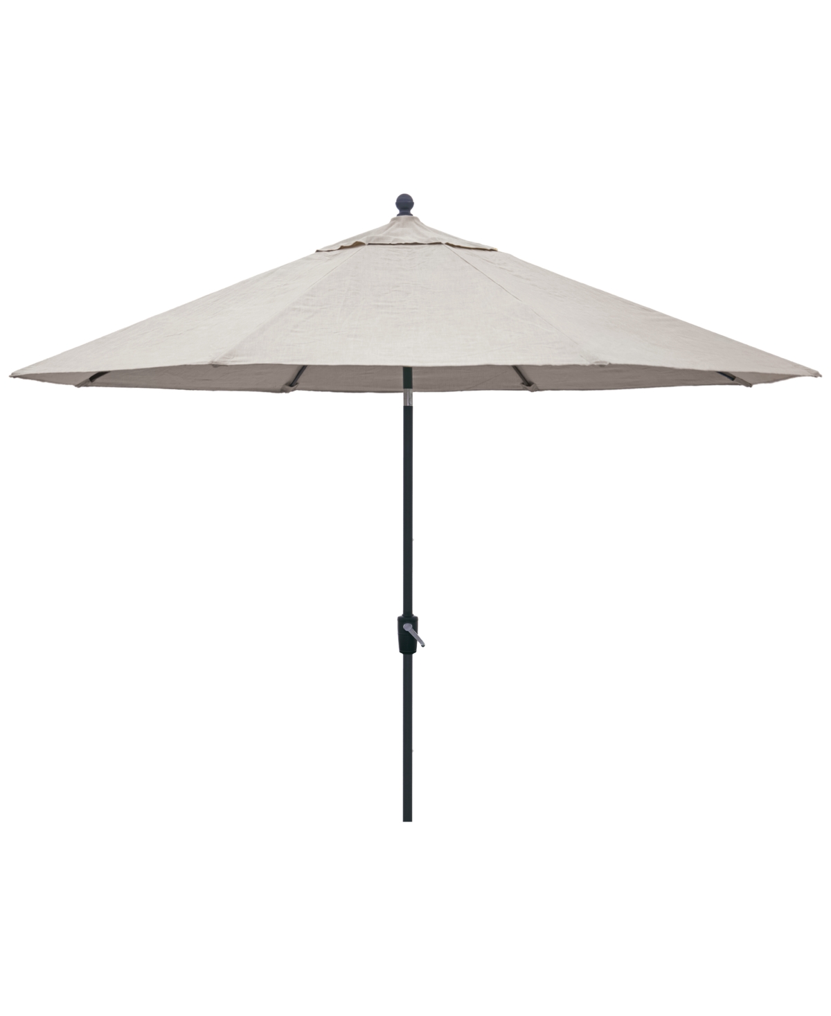 Agio Astaire Outdoor 11' Umbrella, Created For Macy's In Pearl White