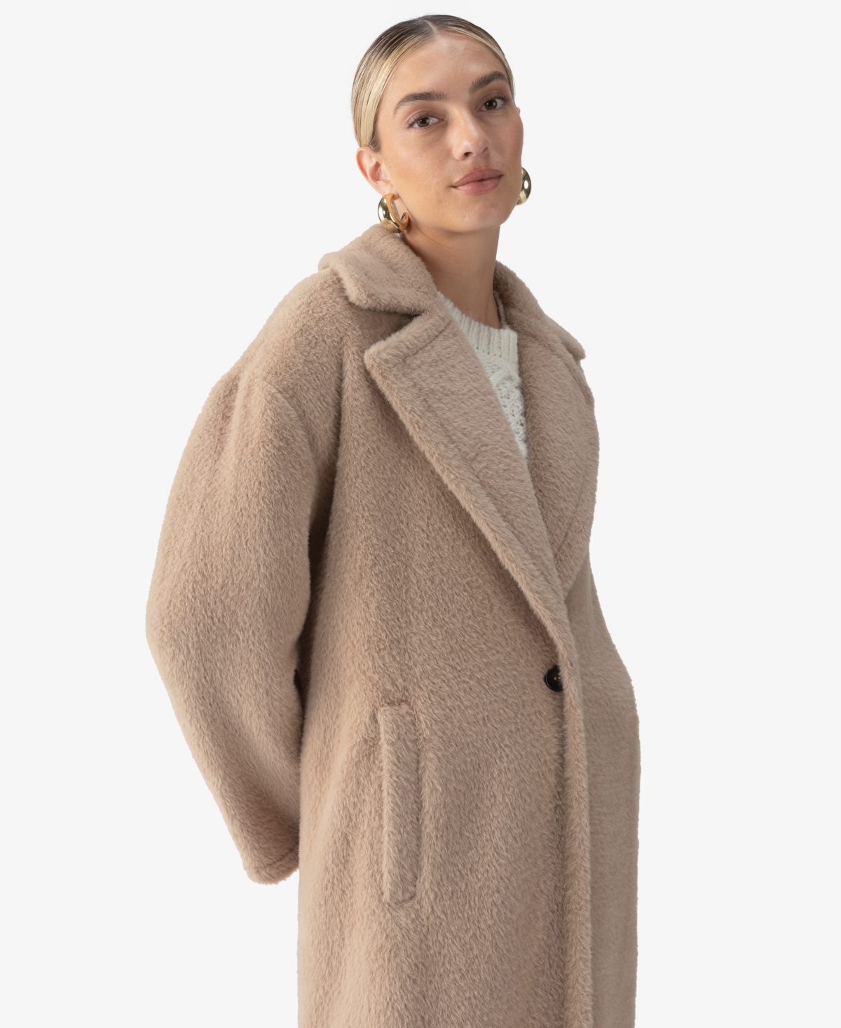 Sanctuary Women's Live In Faux-Fur Coat