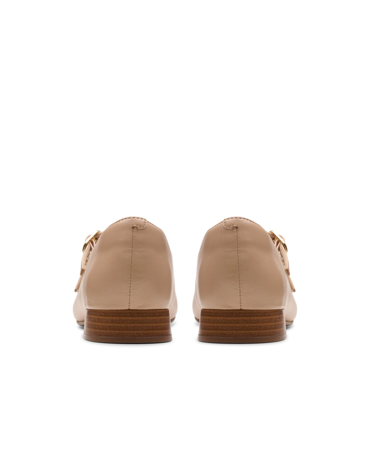 Clarks Collection Women's Natalyn Lane Pointy Toe Shoes In Beige Leather