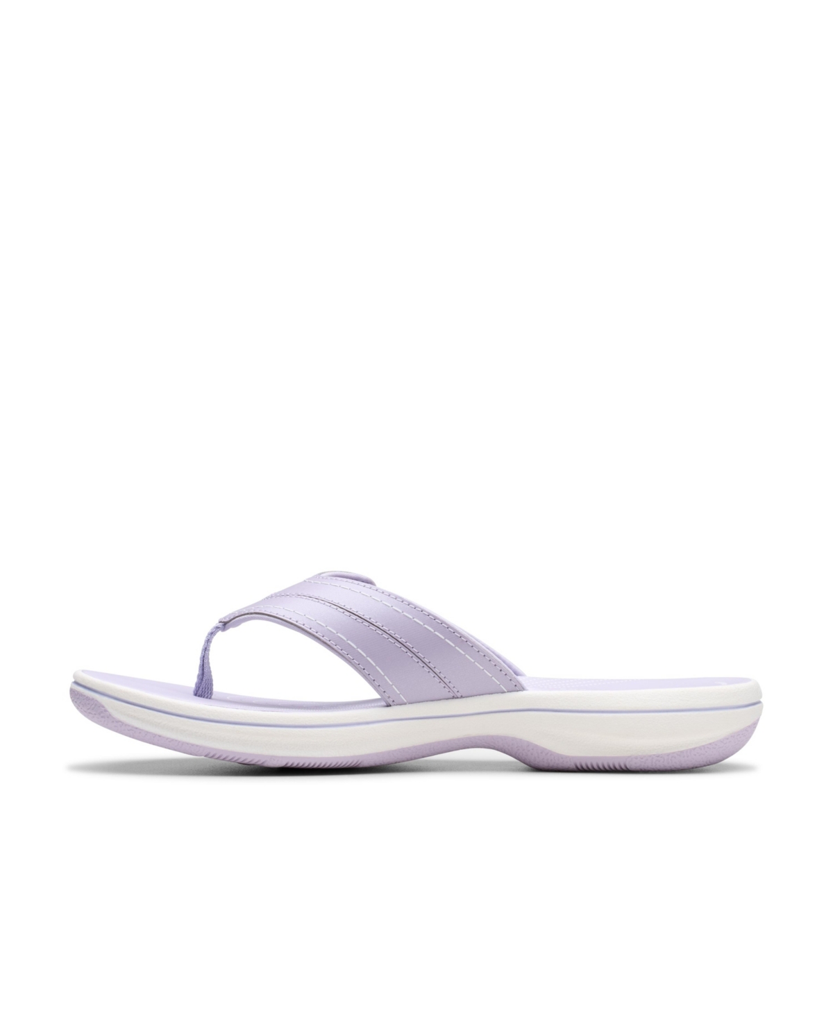 Clarks Cloudsteppers Women's Breeze Reyna H Slip-on Sandals In Lavender