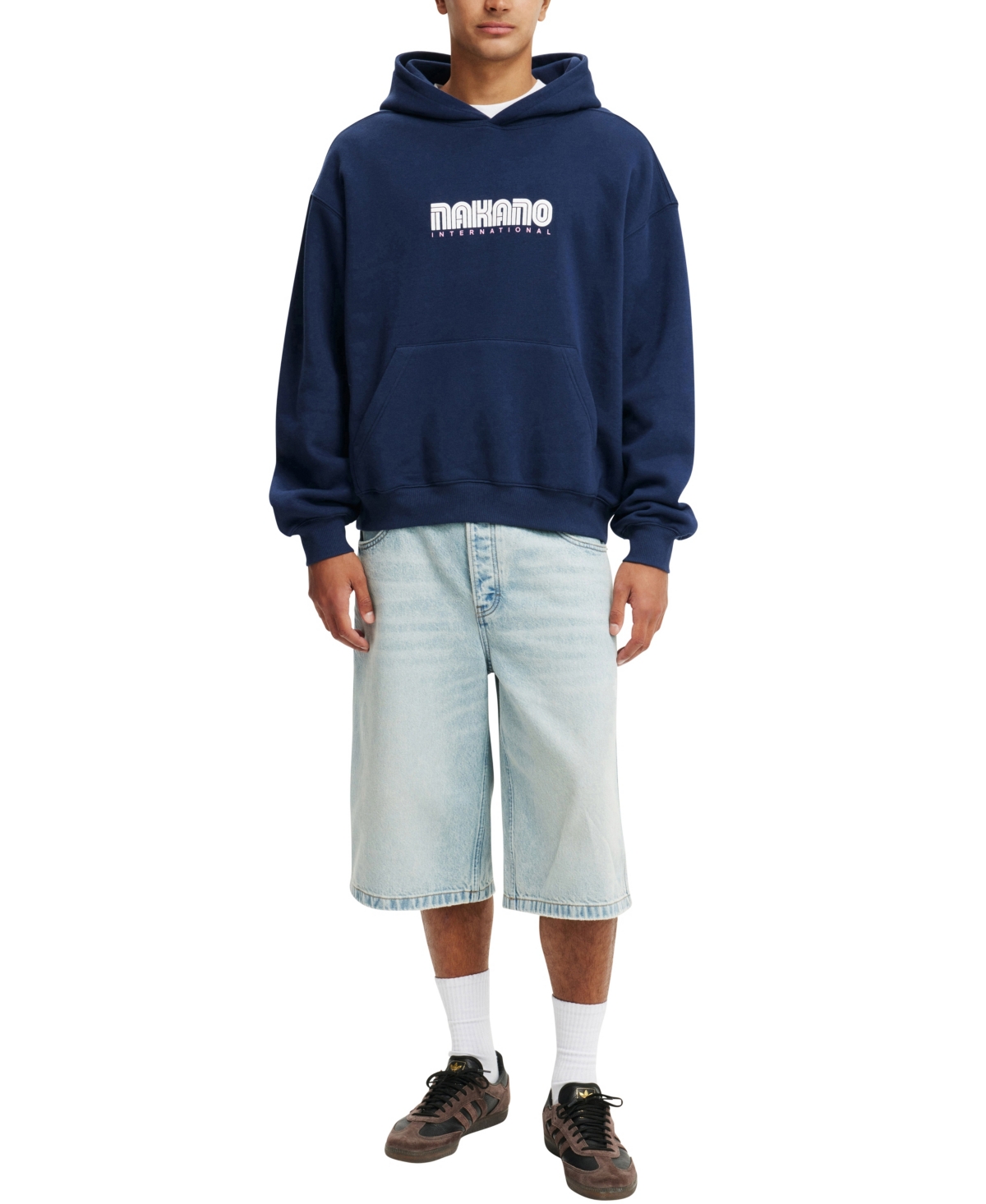 COTTON ON MEN'S BOX FIT GRAPHIC HOODIE 